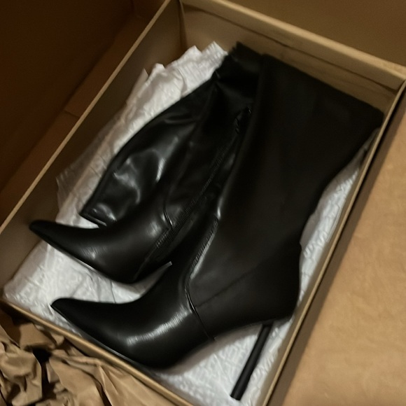 Steve Madden Thigh High Boots - VAVA BLACK PARIS - Picture 12 of 14